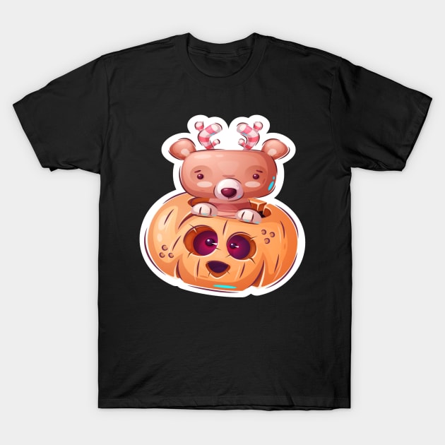 REINDEER HALLOWEEN T-Shirt by impacteesstreetwear